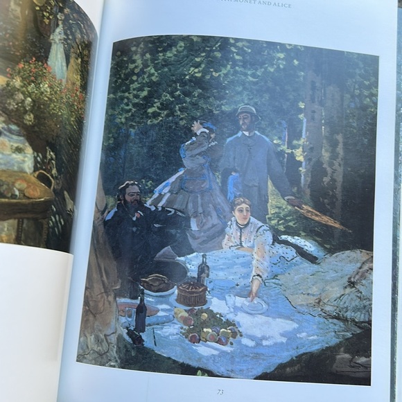 VTG 1989 "Monet's Table: The Cooking Journals of Claude Monet" Hardback Book - Picture 12 of 16